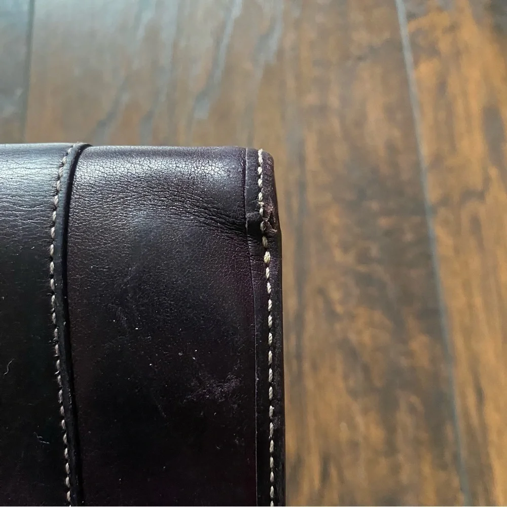 Vintage Coach Leather Small Wallet